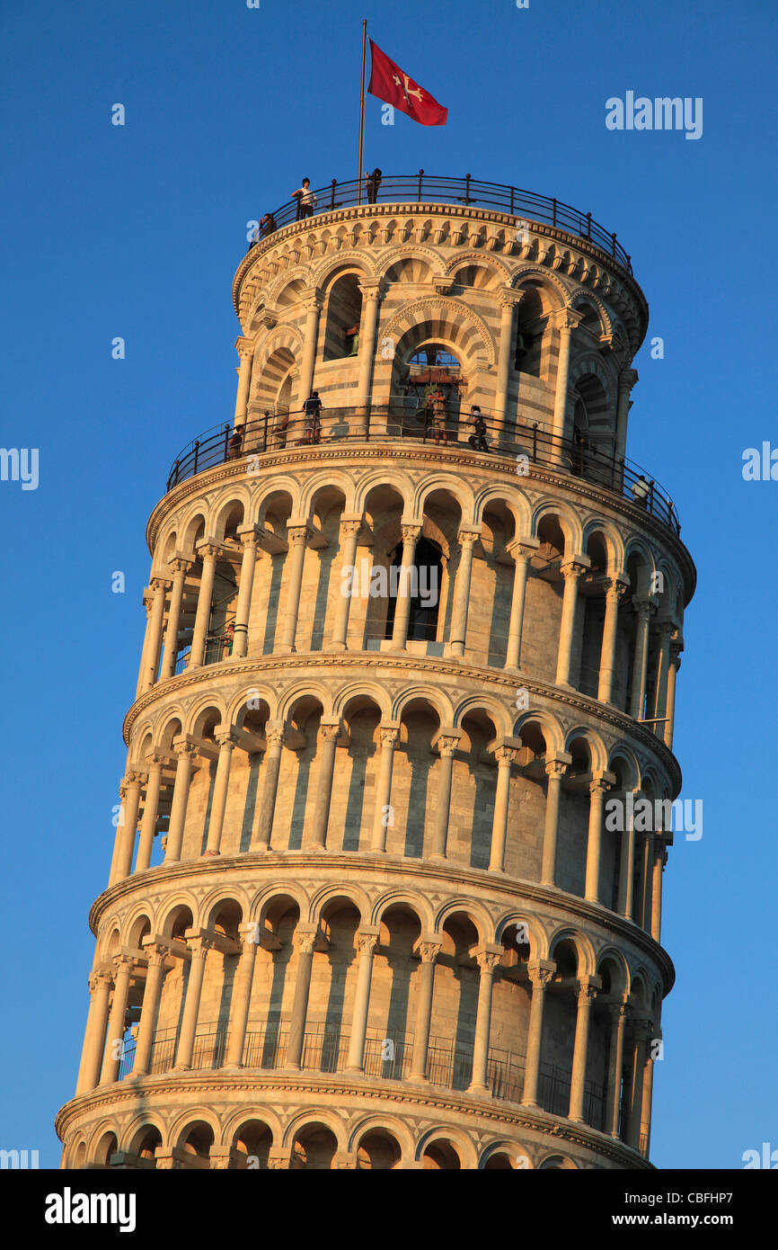 L'Italia, Toscana, Pisa, Torre Pendente Foto Stock