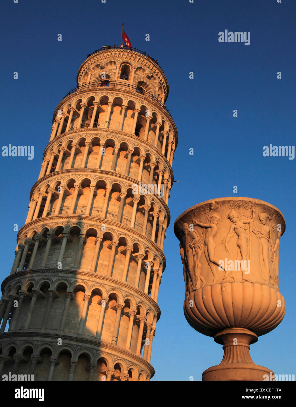 L'Italia, Toscana, Pisa, Torre Pendente Foto Stock