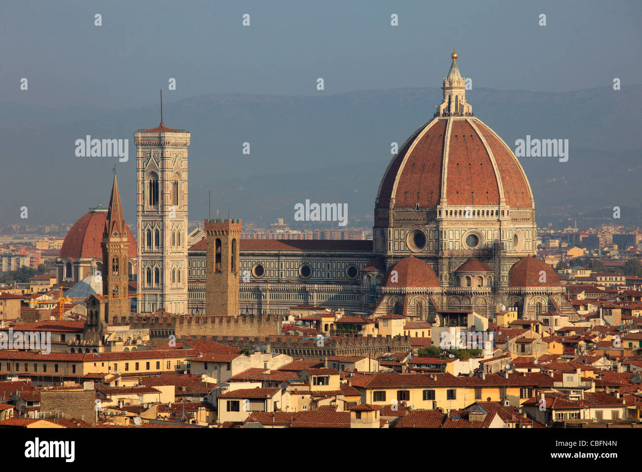 L'Italia, Toscana, Firenze, skyline, Duomo, Cattedrale, Foto Stock