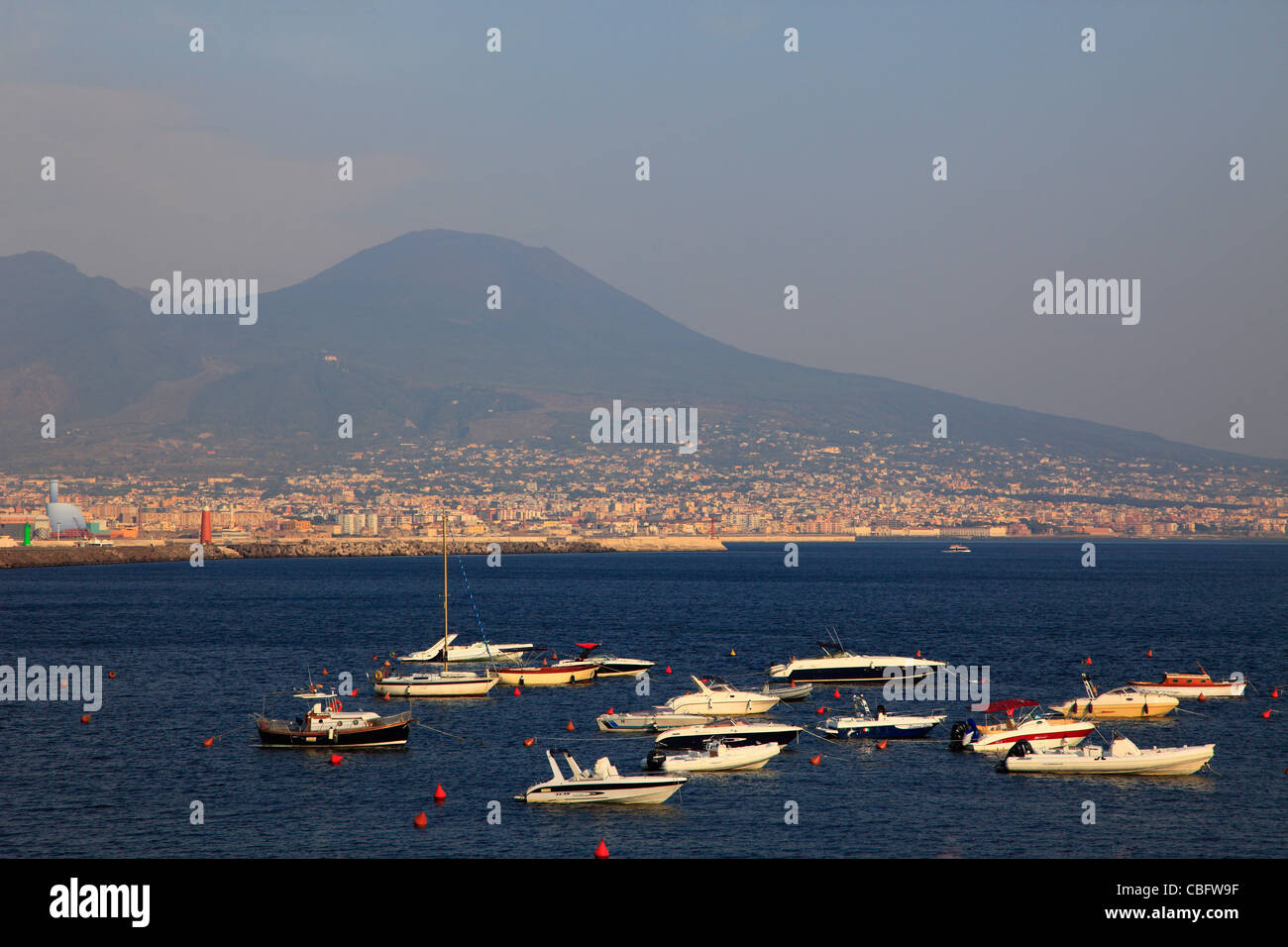 L'Italia, Campania, Napoli, Vesuvio, Foto Stock