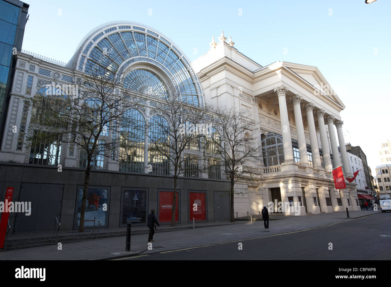 La royal opera house teatri West End di Londra Inghilterra Regno Unito Regno Unito Foto Stock