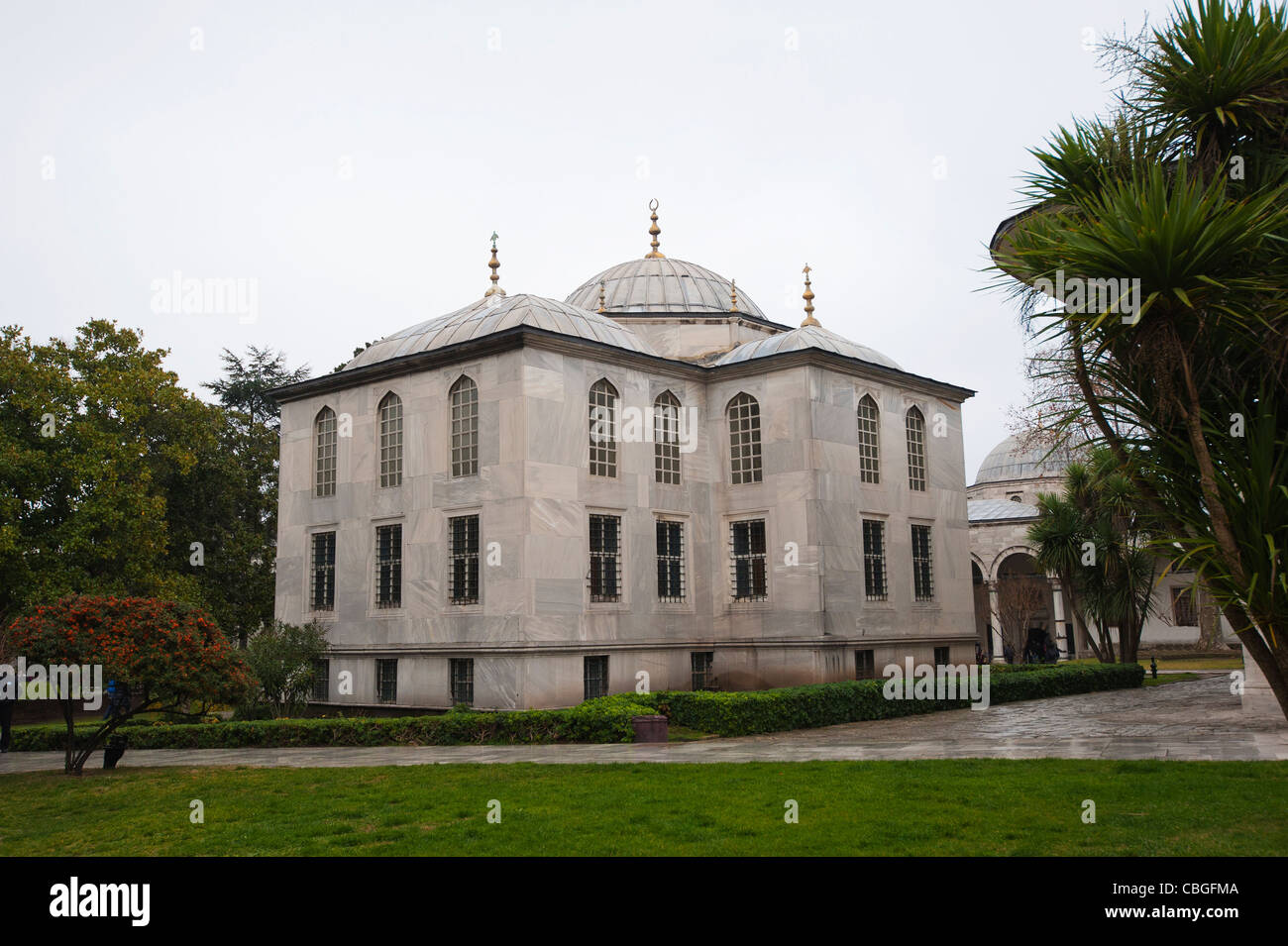 Libreria di Ahmet III nei giardini del Palazzo Topkapi a Istanbul Turchia Foto Stock