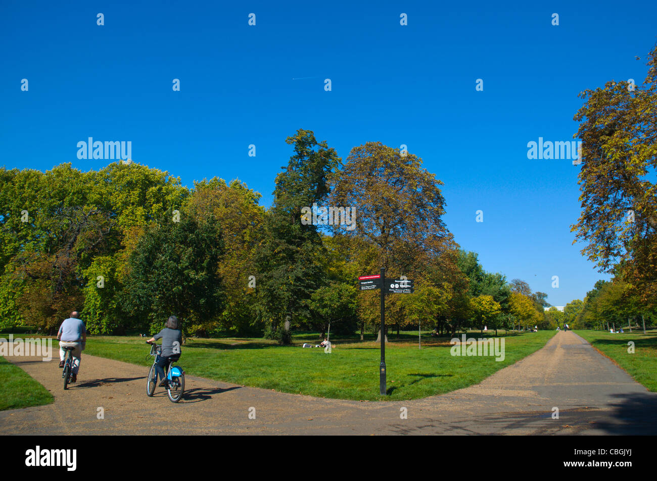 I giardini di Kensington Park West London Inghilterra England Regno Unito Europa Foto Stock