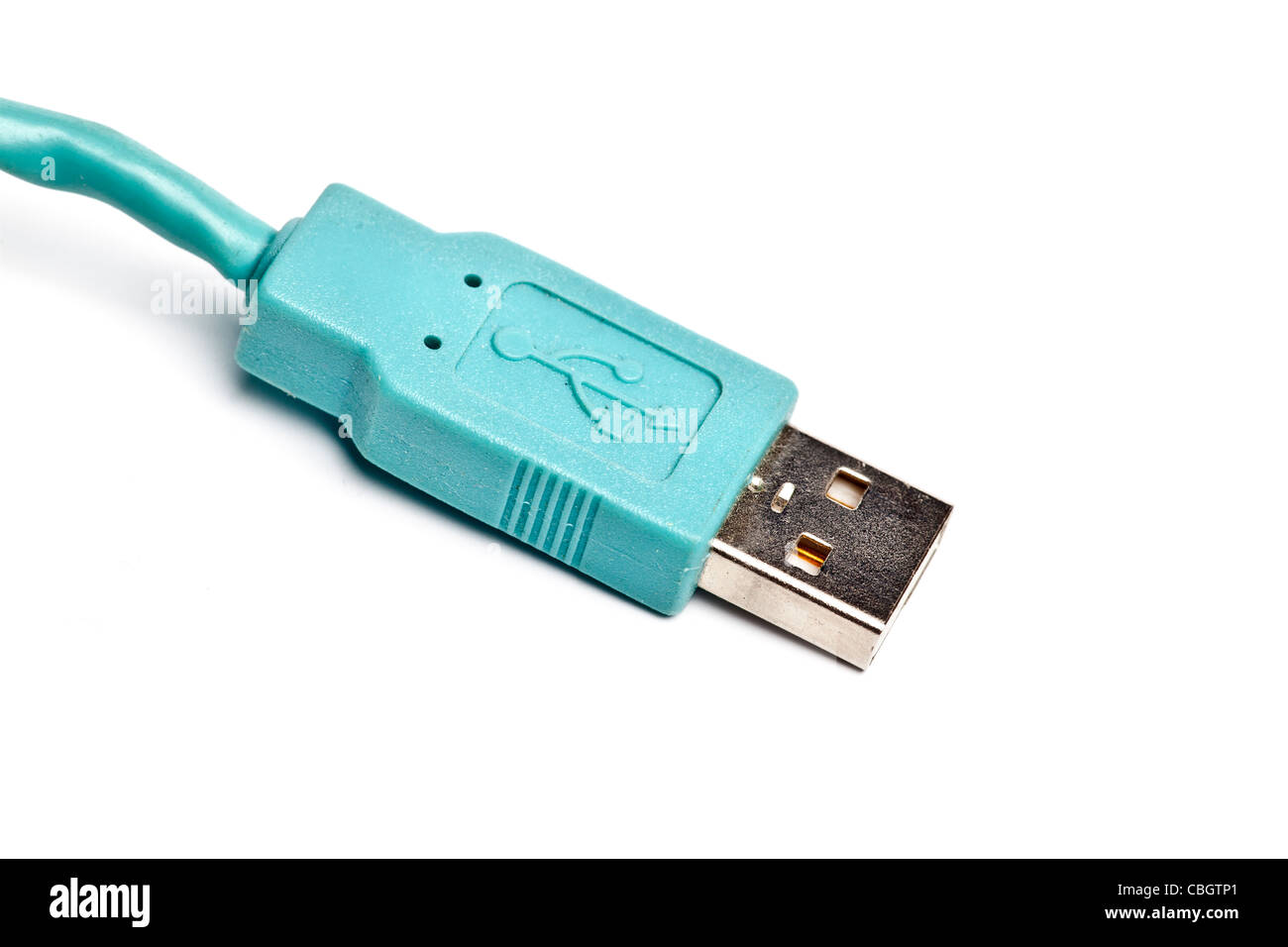 Spina USB Foto Stock