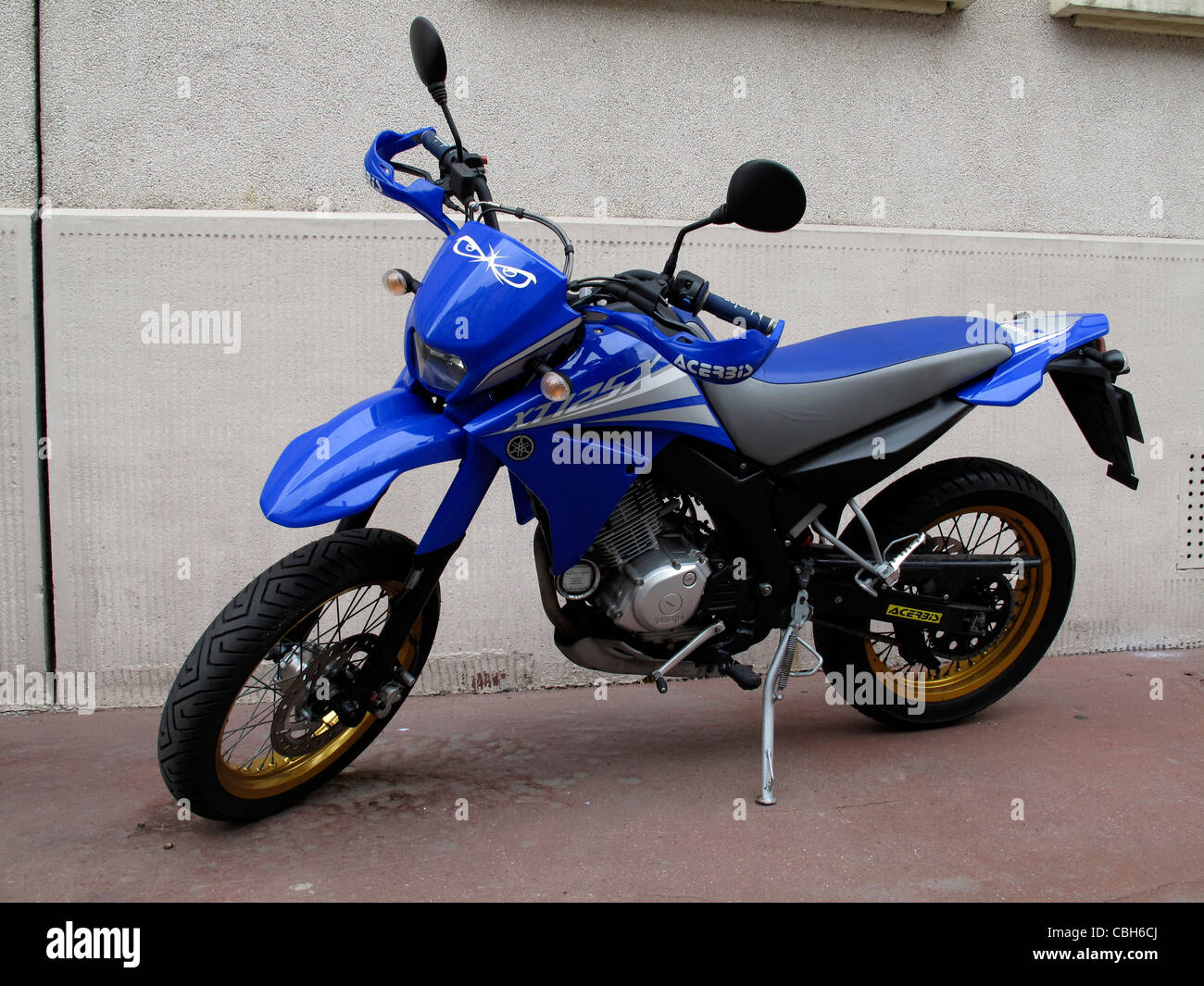 125 XTr Yamaha Moto made in Japan Foto stock - Alamy