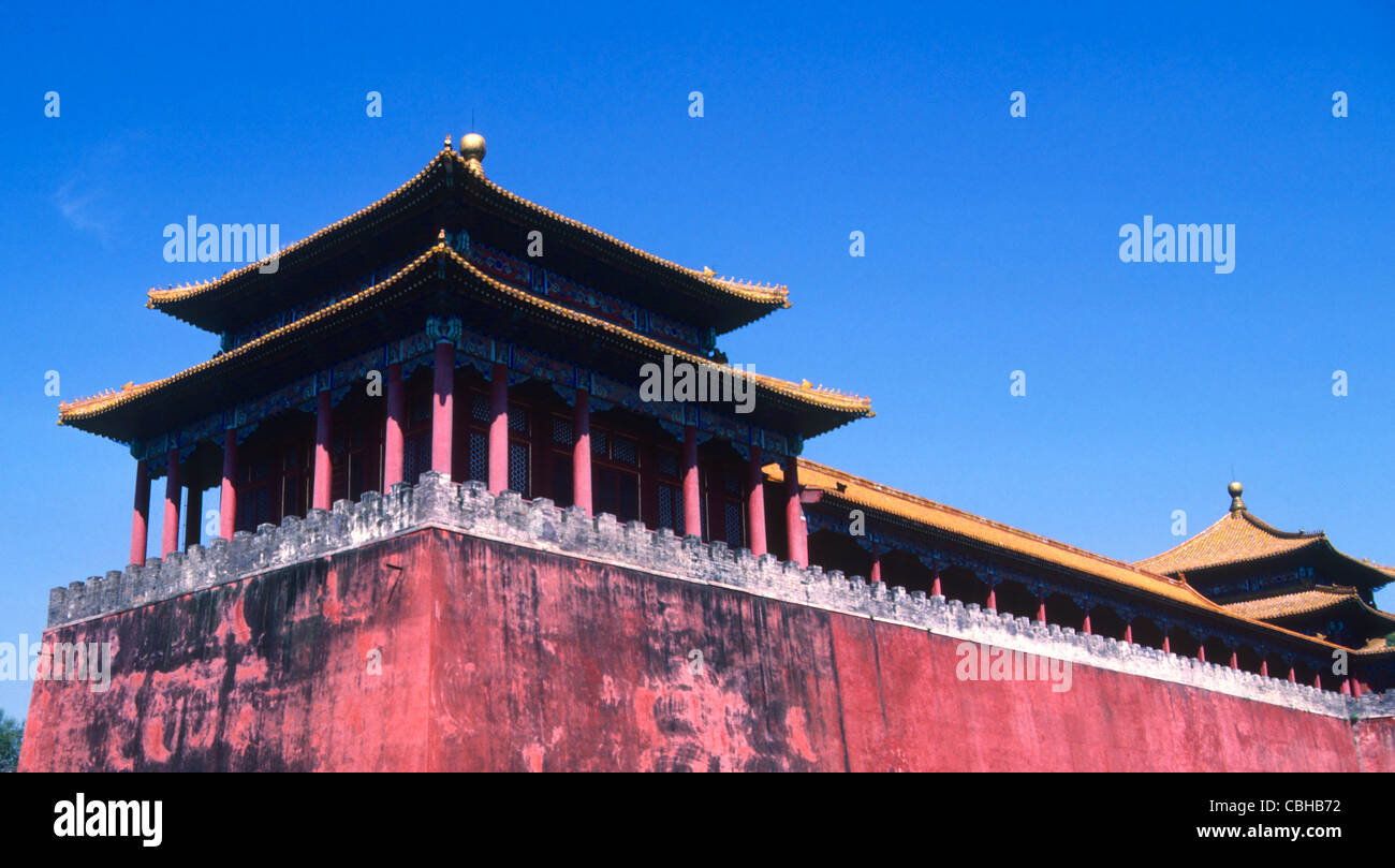 La Città Proibita di Pechino CINA Foto Stock