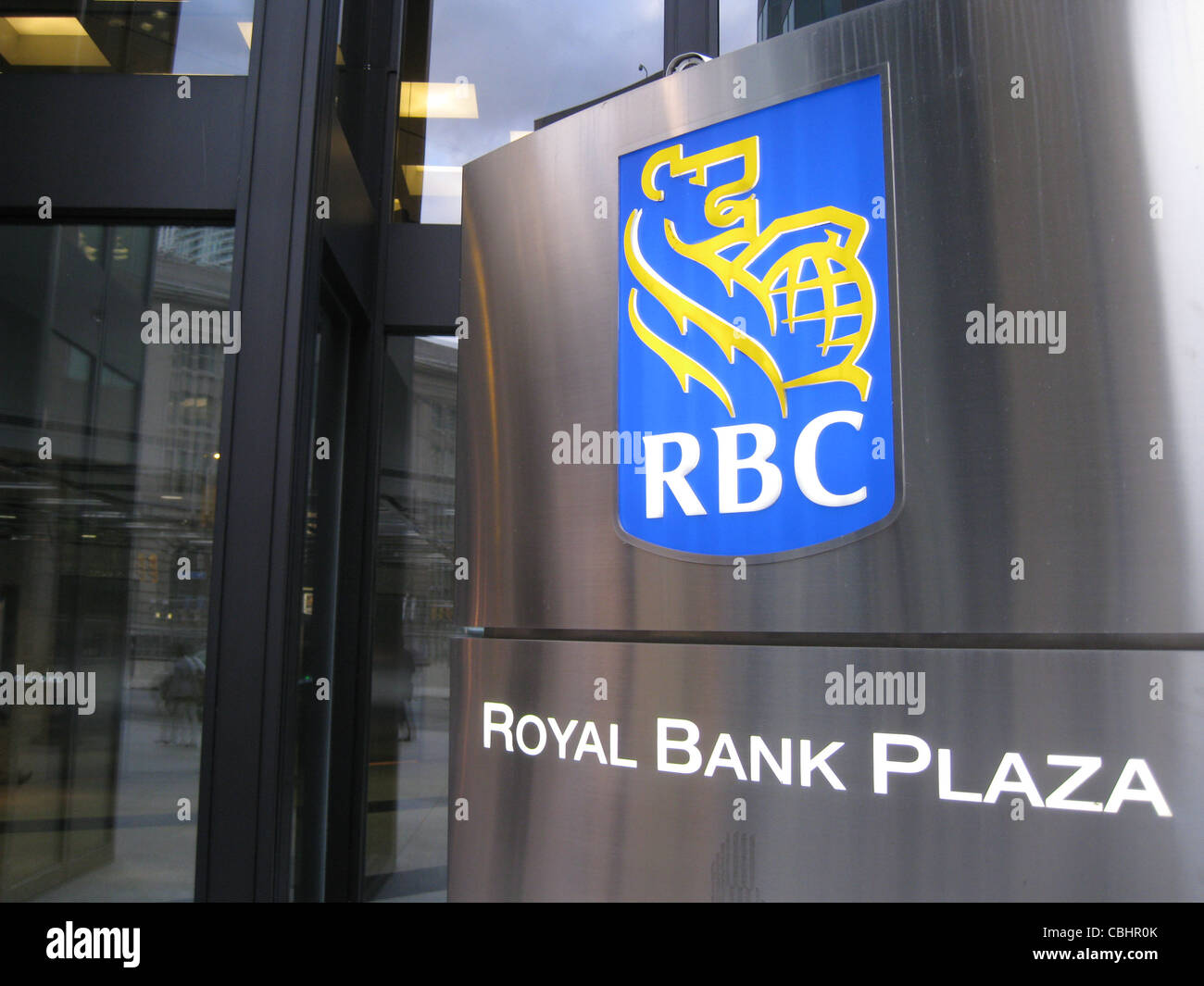 ROYAL Bank of Canada PLAZA edificio, Toronto. Foto Tony Gale Foto Stock