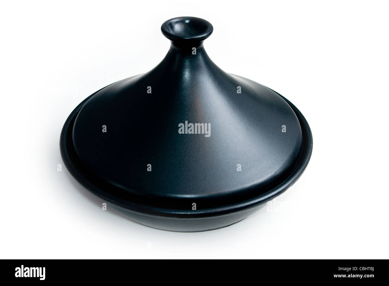 Tagine nero isolato Foto Stock