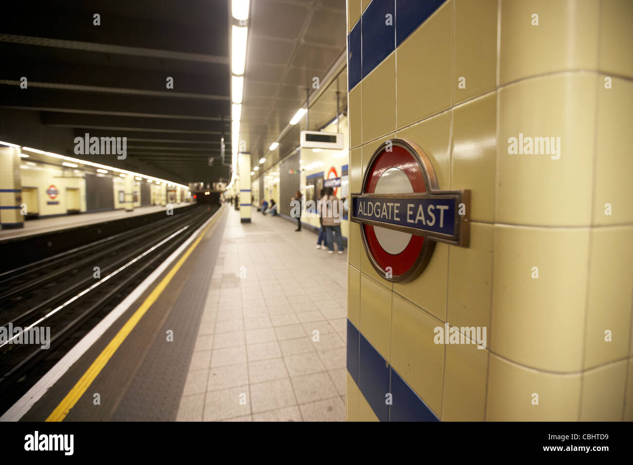 Dalla fermata della metropolitana Aldgate East London Inghilterra England Regno Unito Regno Unito Foto Stock