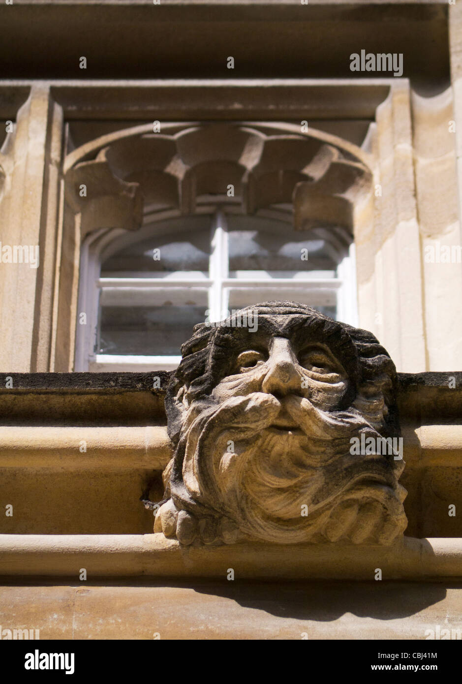 Grottesche di Exeter College Oxford n8 Foto Stock