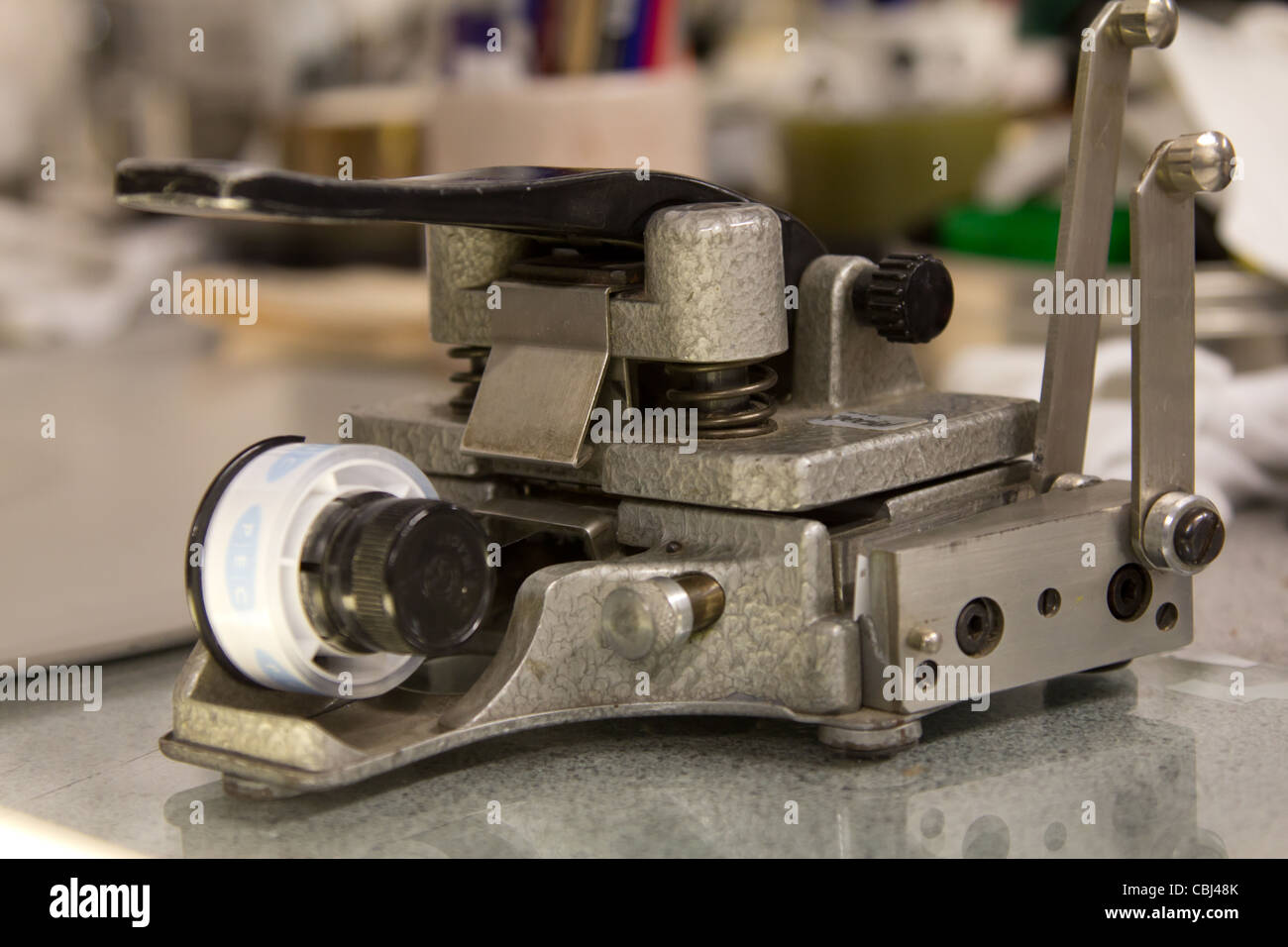 Film splicer Foto Stock