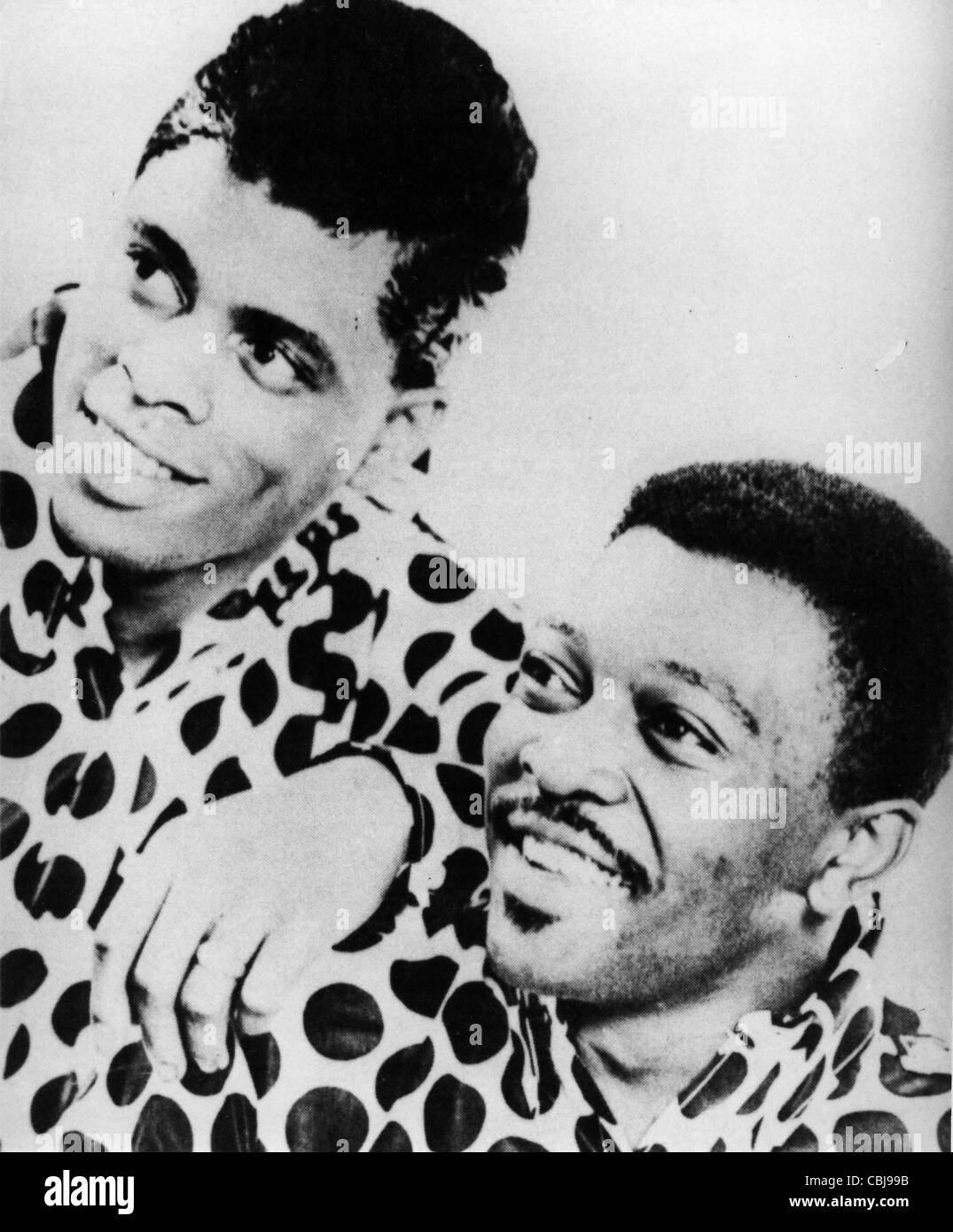 JAMES E BOBBY purificare foto promozionale di noi R&B duo circa 1966 Foto Stock