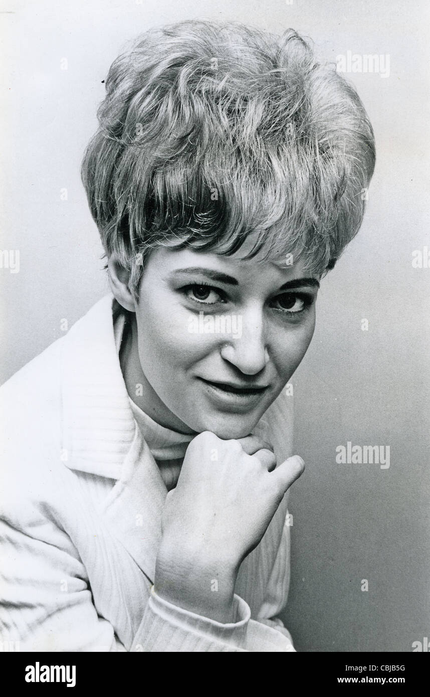 SANDY POSEY US cantante pop nel febbraio 1967. Foto Stock