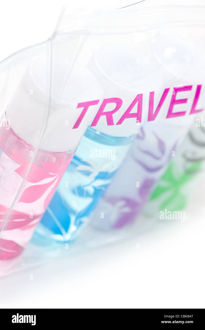 Kit da viaggio Foto Stock