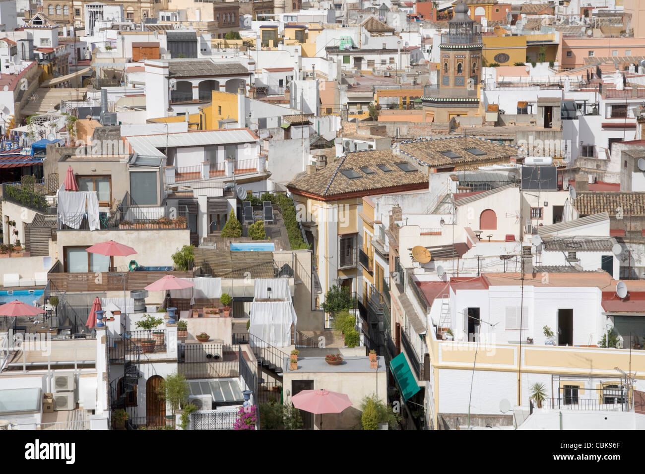 Città Spagnola di Siviglia, Spagna Foto Stock