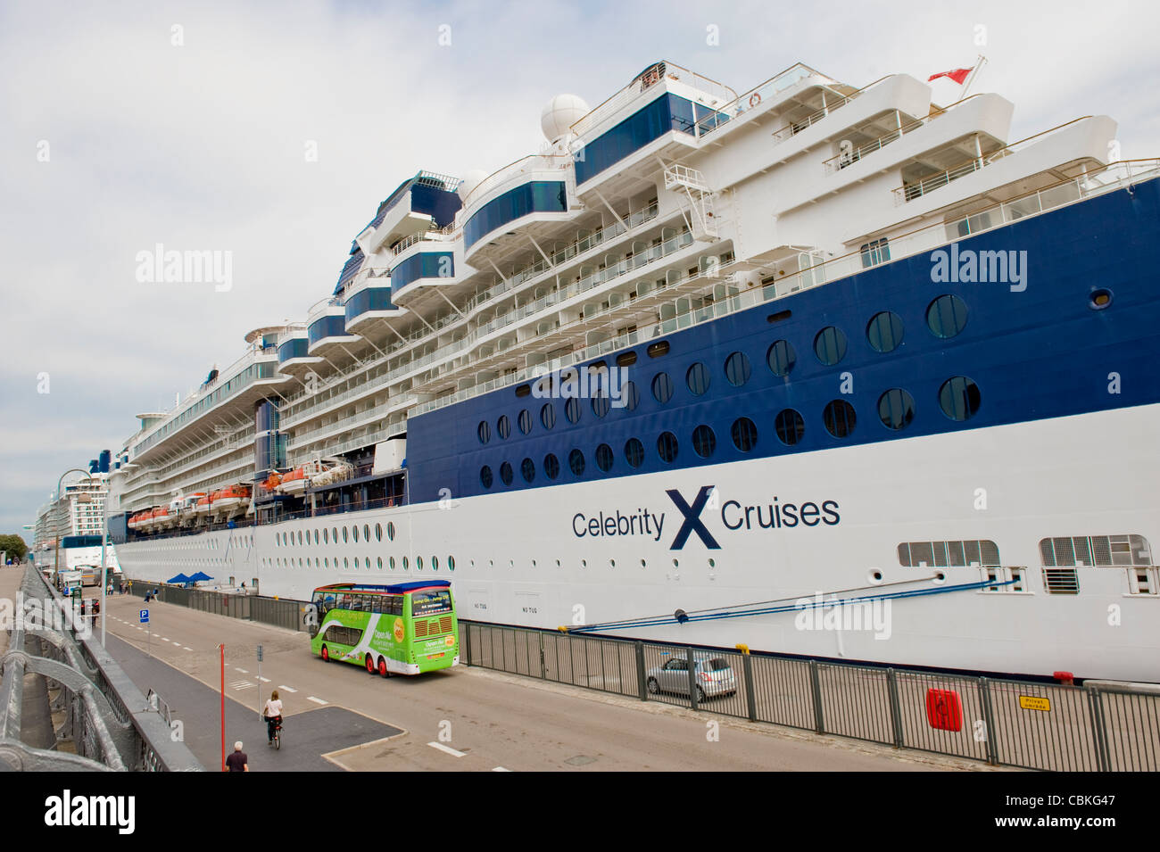 Scandinavian nave da crociera Foto Stock