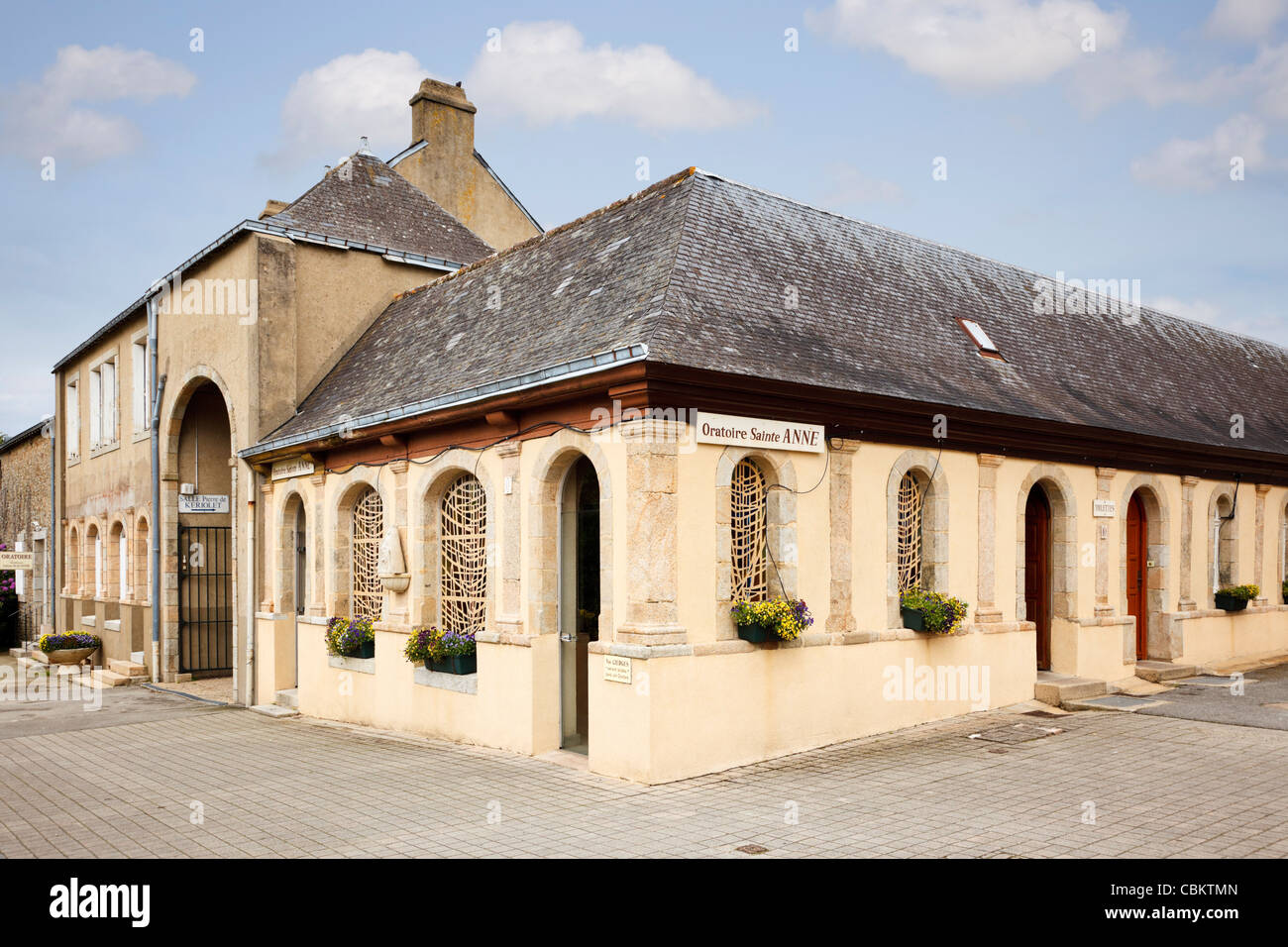 Edificio Oratoire presso il St Anne d'Auray, Morbihan, in Bretagna, Francia Foto Stock