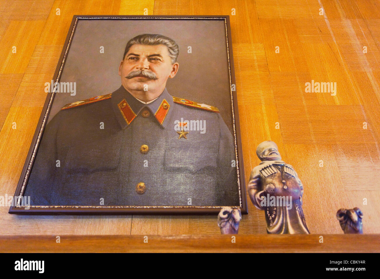 Russia, il litorale del Mar Nero, Sochi, Stalin Dacha, casa estiva del dittatore sovietico Joseph Stalin, Zelenaya Roscha sanitorium Foto Stock