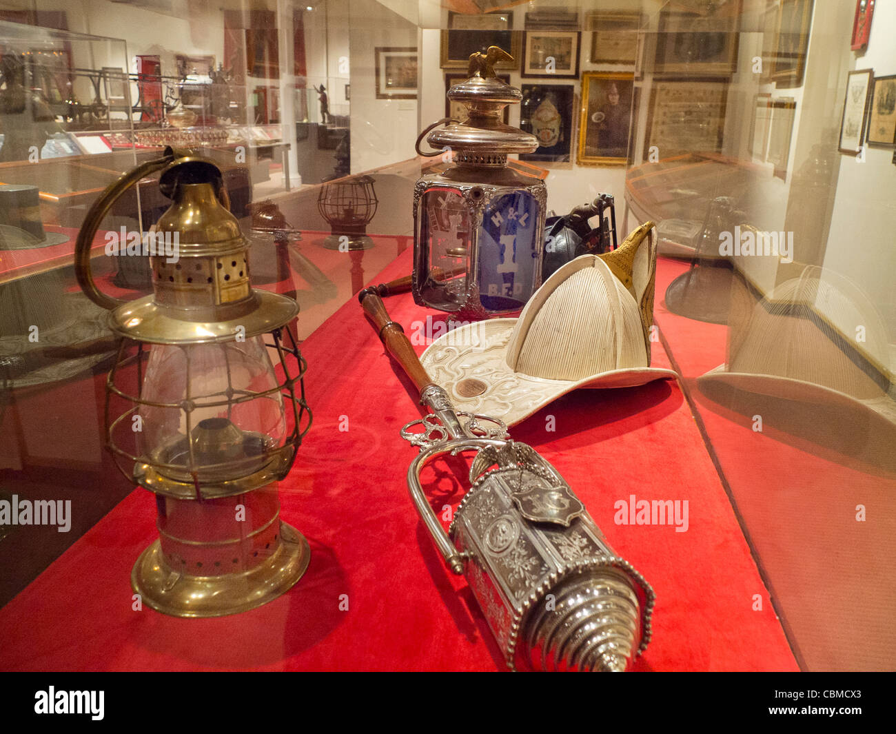 New York City Fire Museum Manhattan Foto Stock