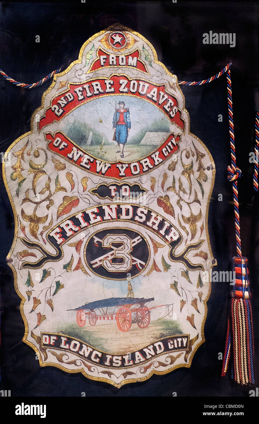New York City Fire Museum Manhattan Foto Stock