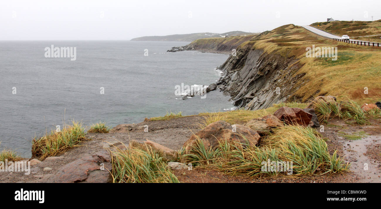 Robusto Cape Breton Coast Foto Stock
