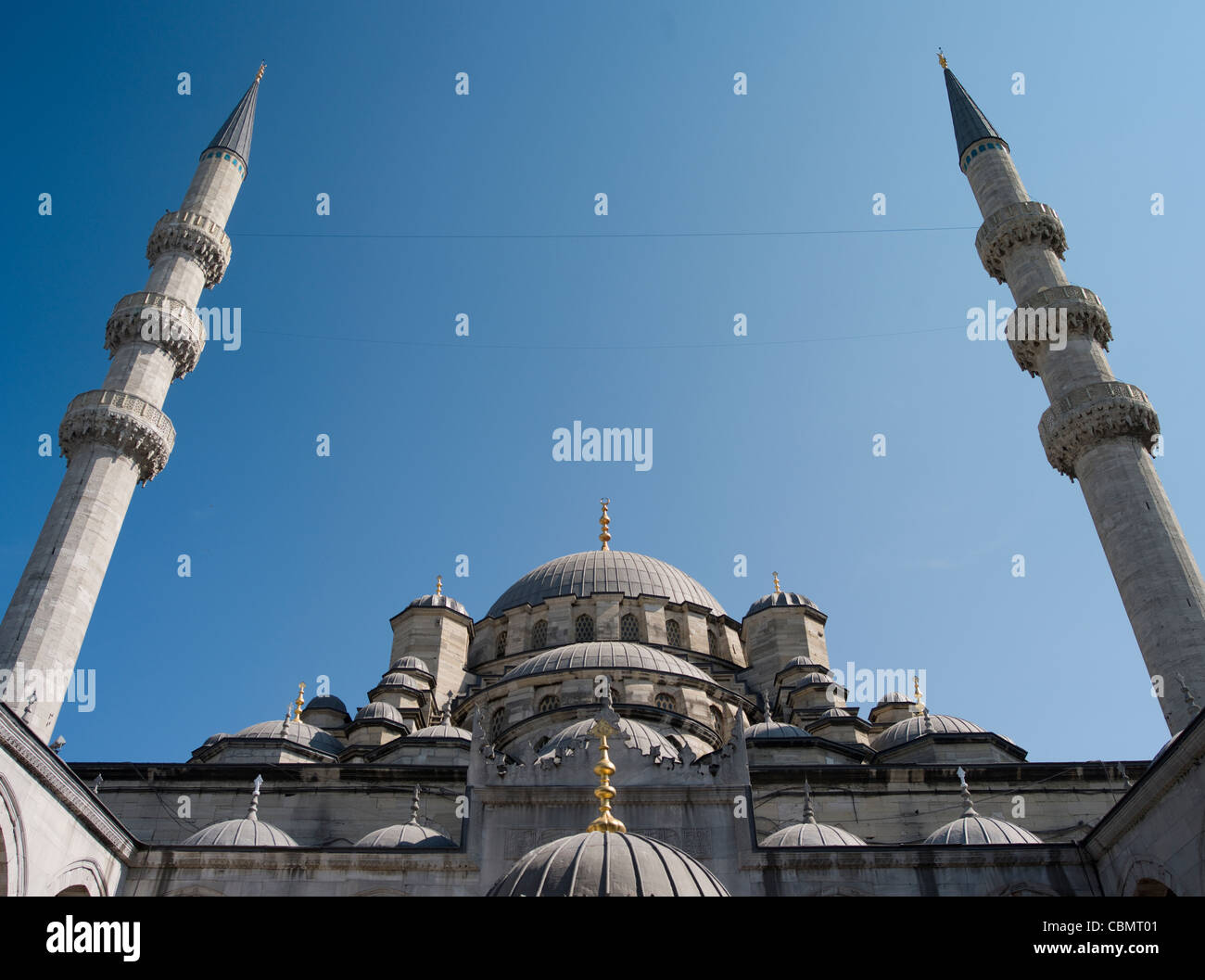 Yeni Camii la moschea nuova o Moschea del Sultano valido? Istanbul Turchia Foto Stock