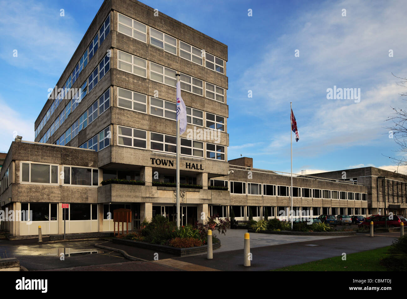 Municipio di Crawley. Foto Stock