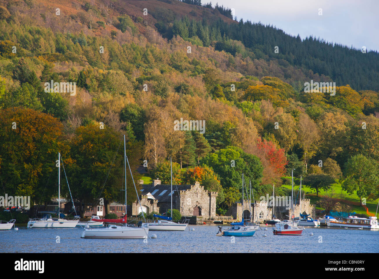 Brockhole Visitor Center, Windermere, Lake District, Cumbria, Inghilterra Foto Stock