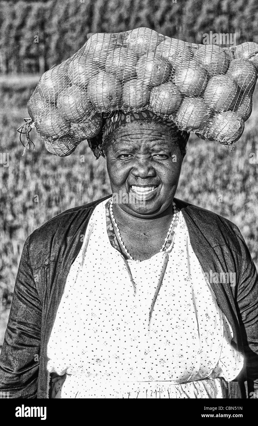 Sud Africa Ritratto africano Garden Route Foto Stock