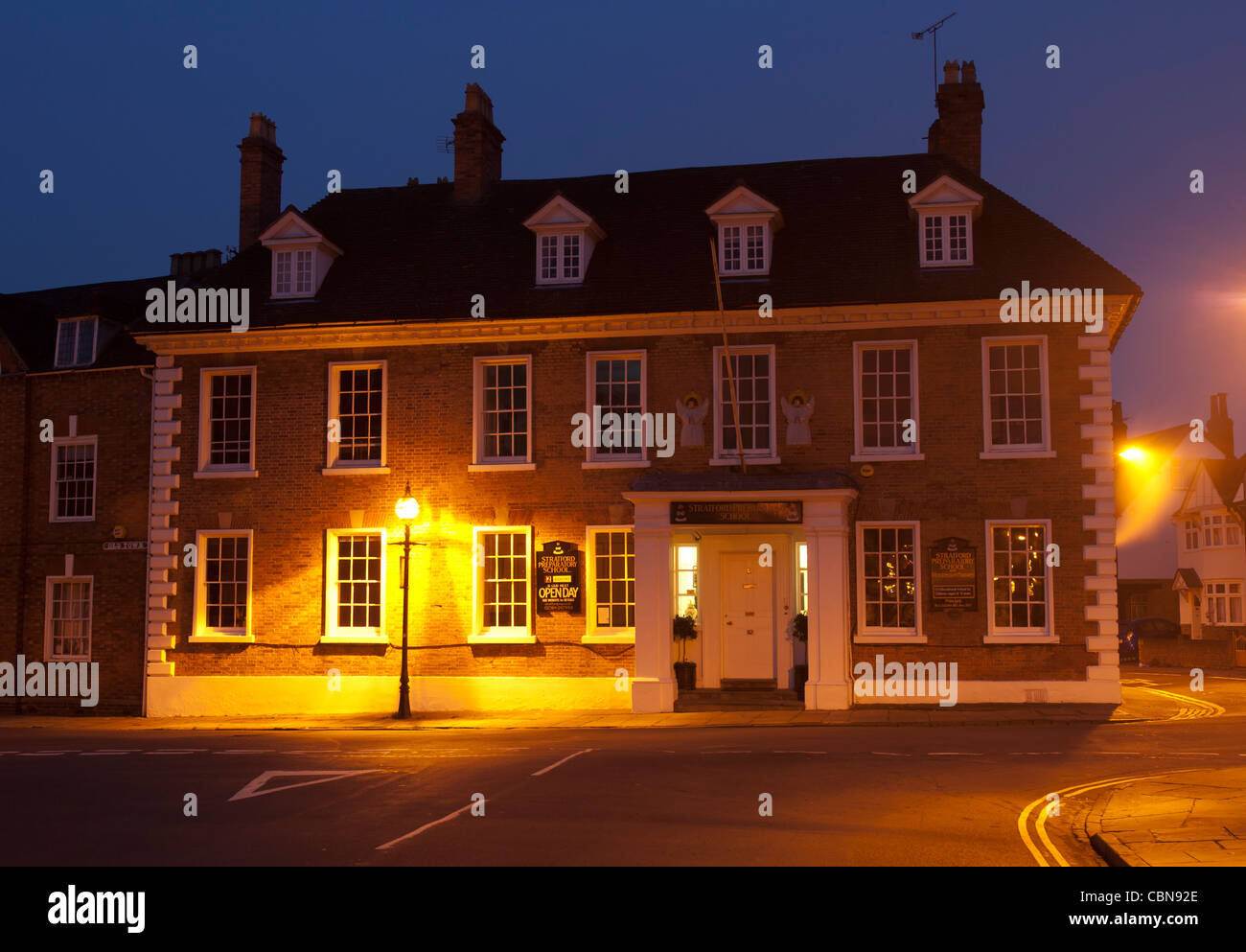 Stratford scuola preparatoria, Stratford-upon-Avon, Regno Unito Foto Stock