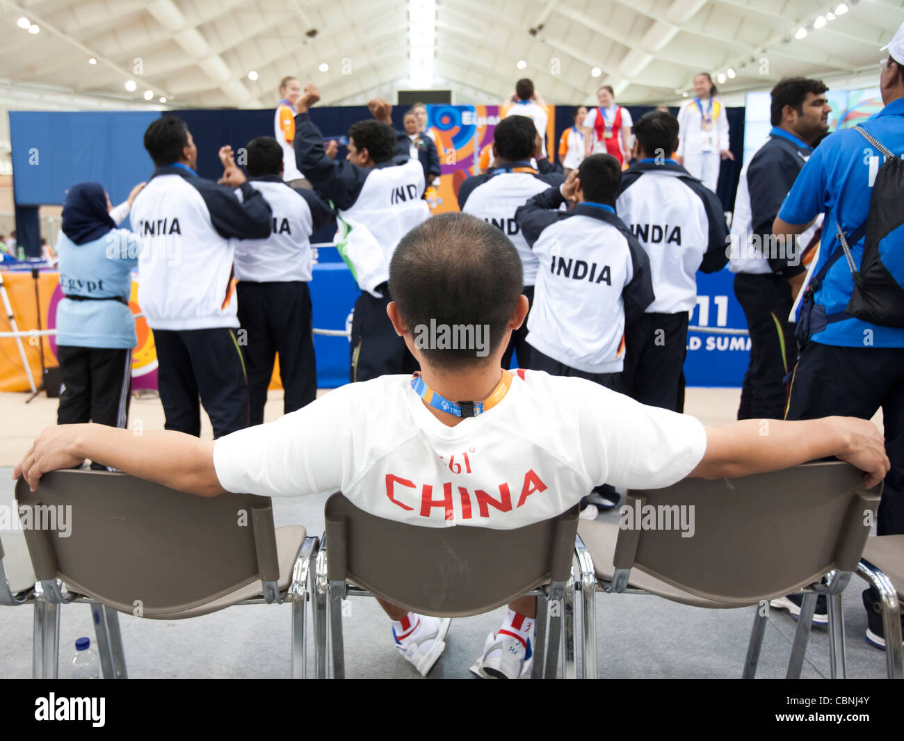 Special Olympics World Summer Games ad Atene; 2011 --- Foto Stock