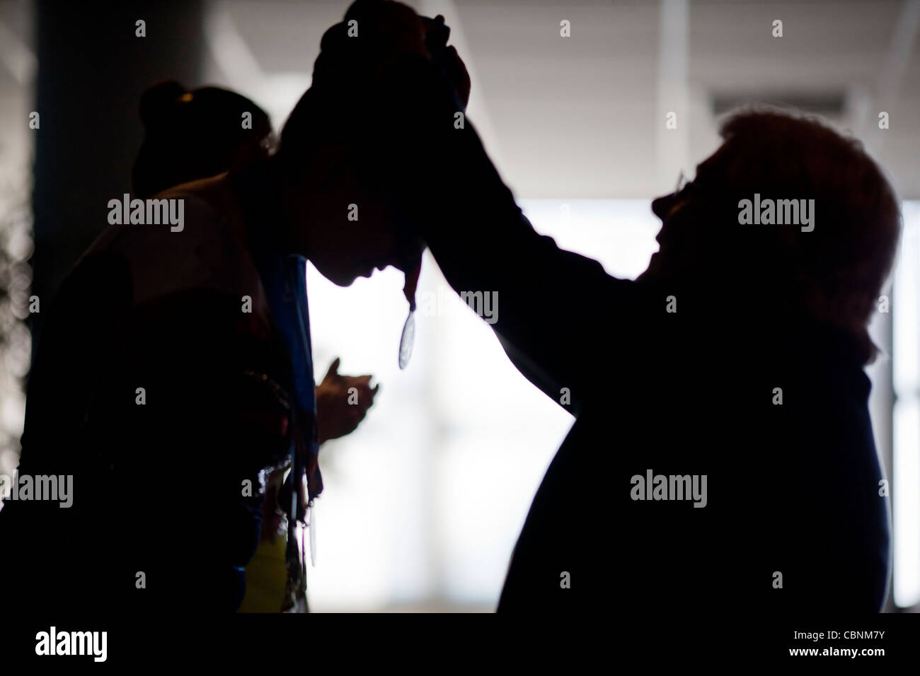 Special Olympics World Summer Games ad Atene; 2011 -- Medal Ceremony in ginnastica Foto Stock