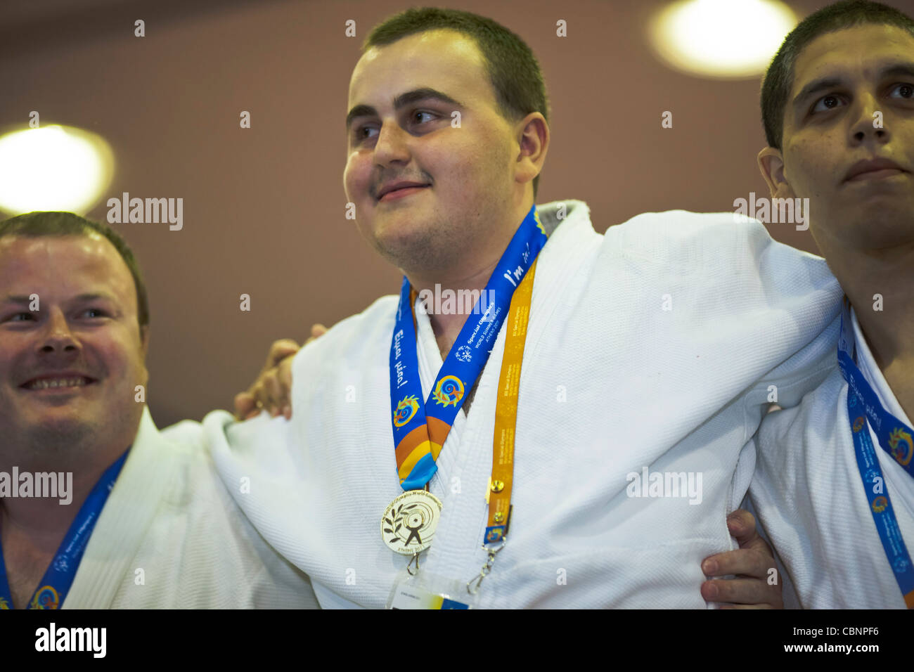 Special Olympics World Summer Games ad Atene; 2011 -- Judo finali Foto Stock