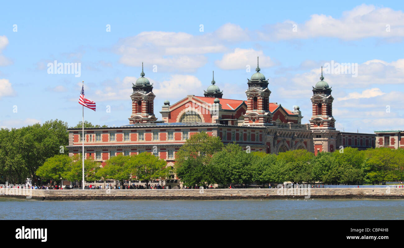 Ellis Island immigrazione Museum di New York. Foto Stock