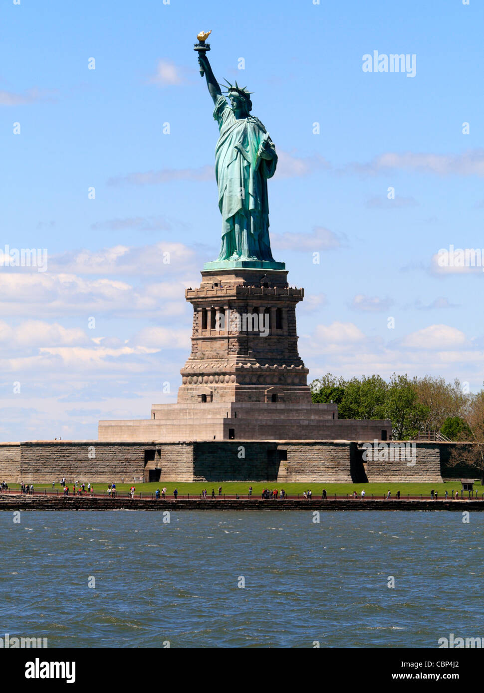 Statua della Libertà, Liberty Island Foto Stock