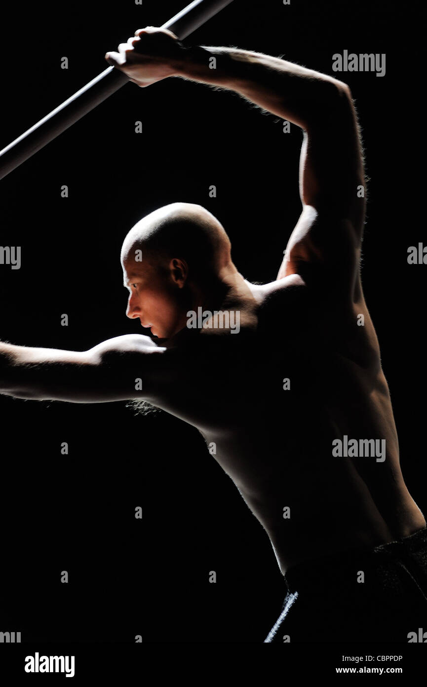 Romeo e Giulietta di Joelle Bouvier, ROMEO E GIULIETTA di Joëlle Bouvier ballerini del Ballet Du Grand Théâtre de Genève Armand Foto Stock