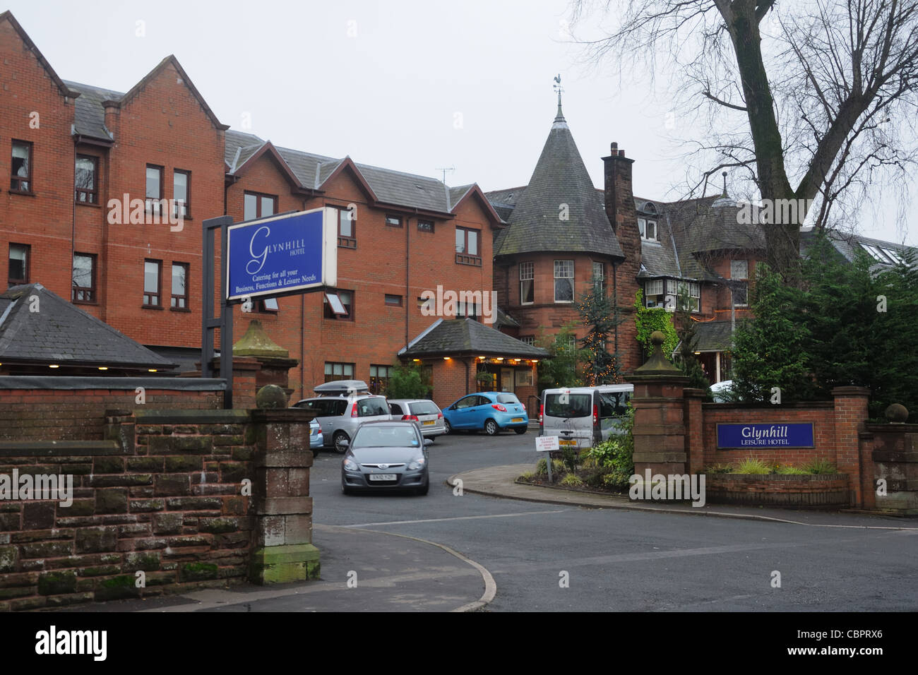Il Glynhill Hotel e complesso ricreativo a Renfrew, Scozia Foto Stock