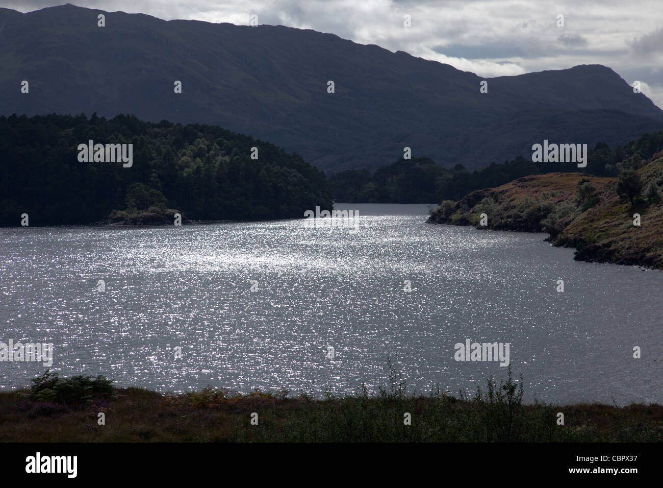 Loch Morar Highland Regione Scozia Scotland Foto Stock