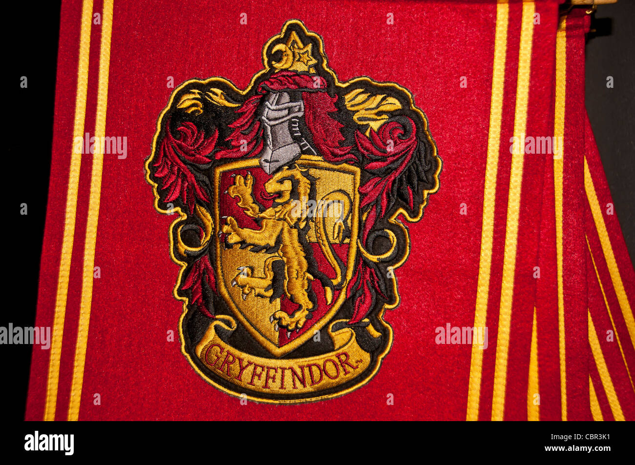 Grifondoro banner di souvenir al mondo di Wizarding di Harry Potter a Universal Orlando Resort Foto Stock