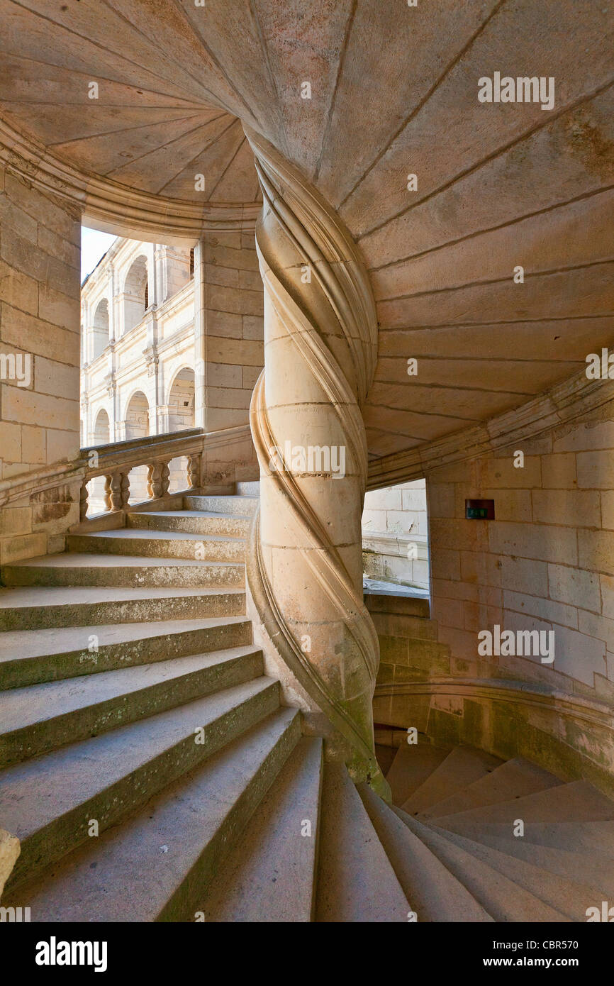 Valle della Loira, Chateau de Chambord Foto Stock