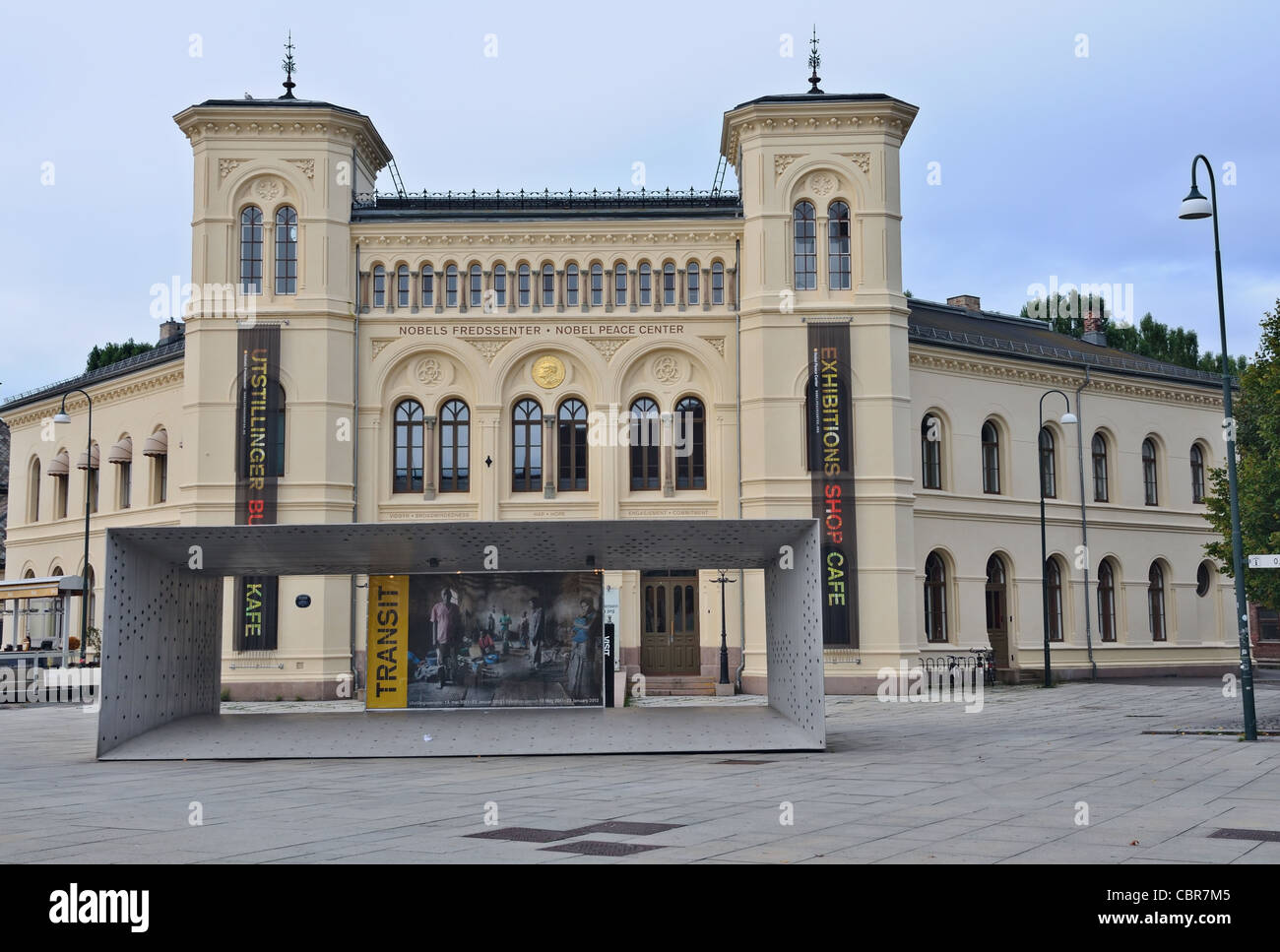 Oslo: Nobel Peace Center (Nobels Fredssenter) Foto Stock