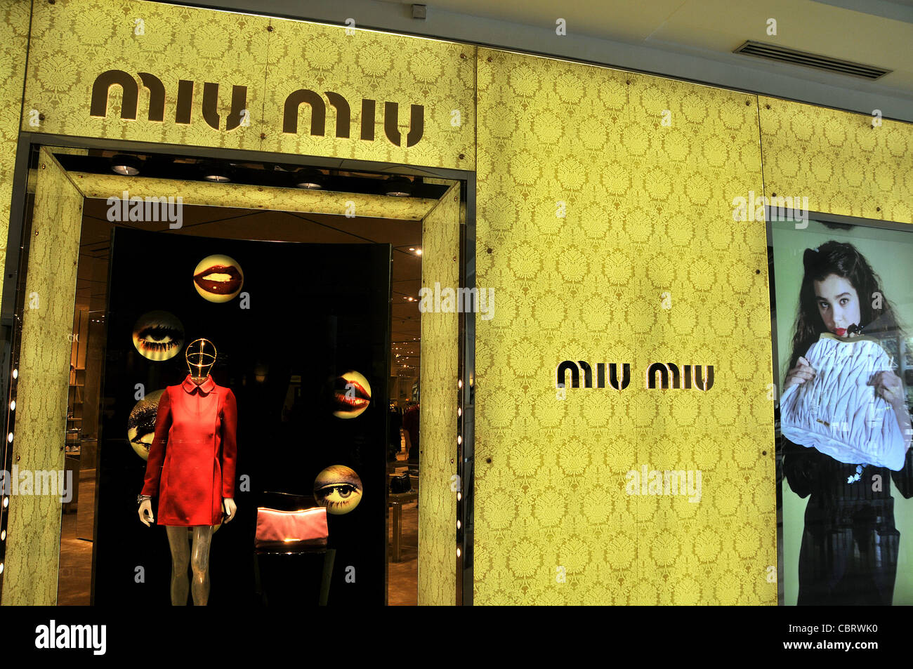 Miou Miou boutique di Kuala Lumpur in Malesia Foto Stock