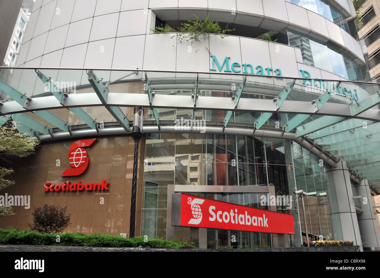Scotiabank Kuala Lumpur in Malesia Foto Stock