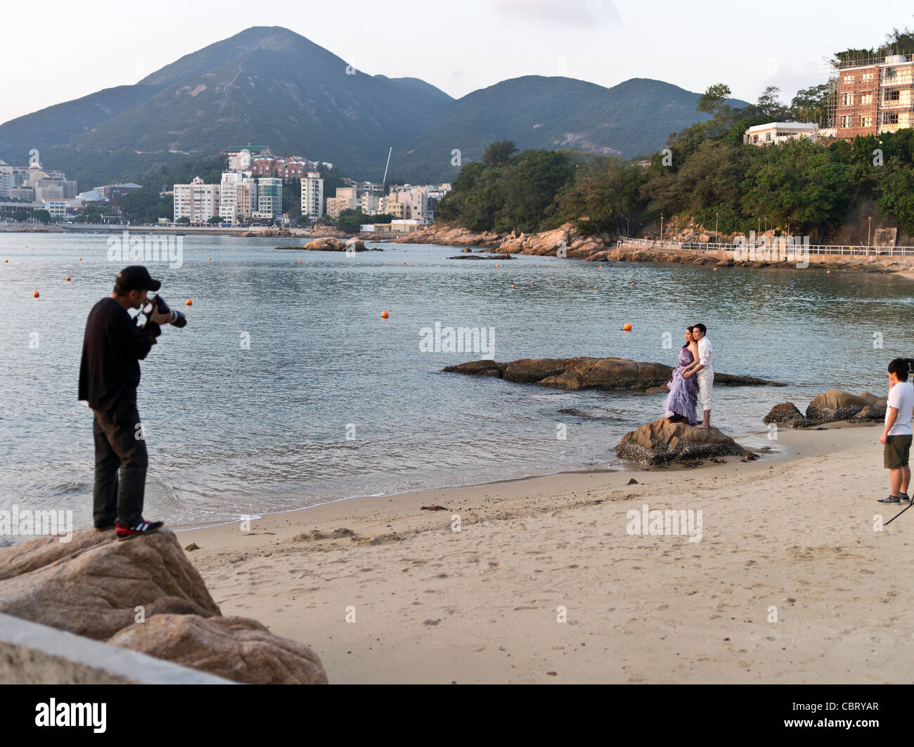 Dh St Stephens Beach Stanley Hong Kong Cinese Fotografo