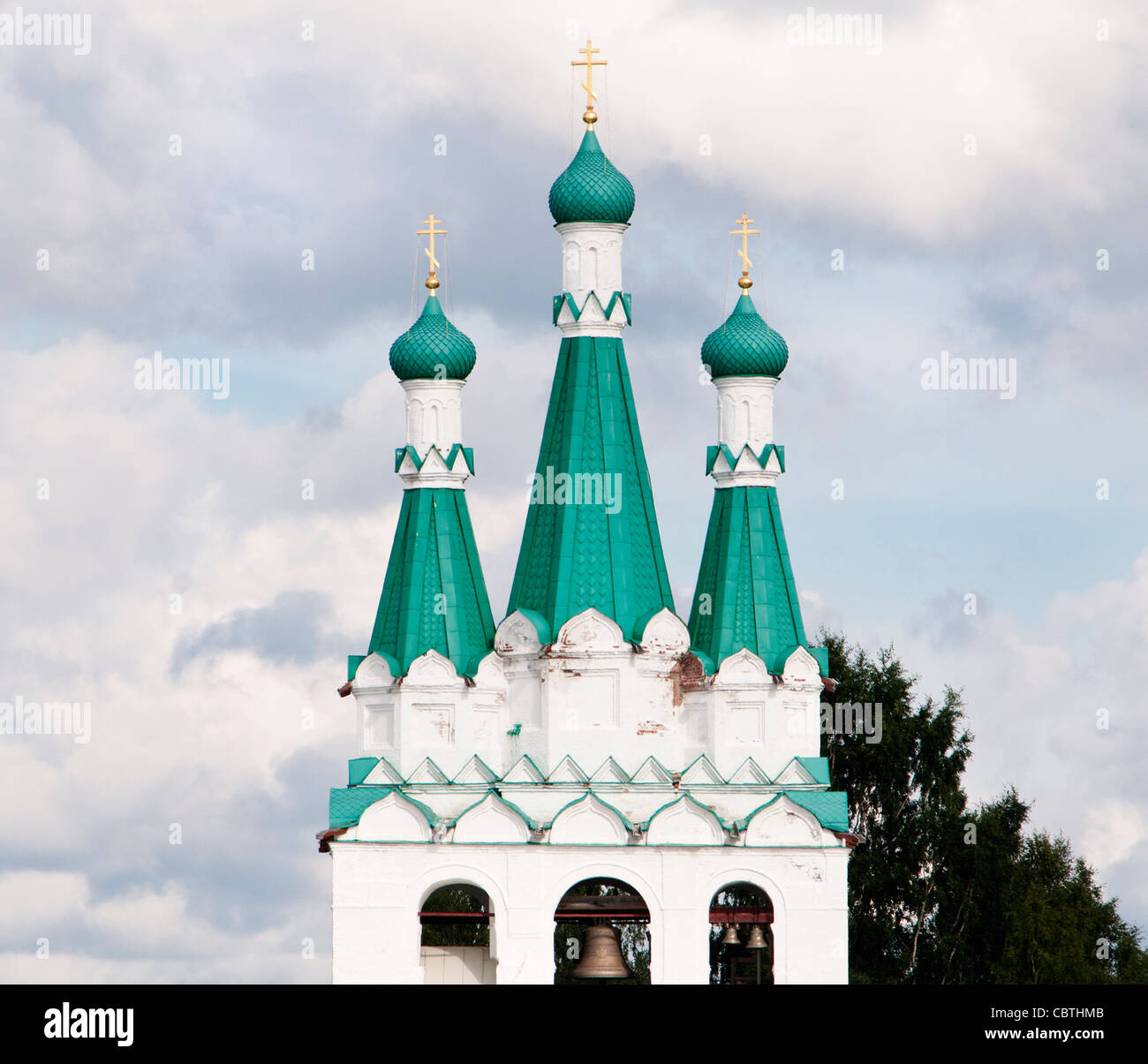 Aleksandro-Svirsky monastero, regione di Leningrado, Russia Foto Stock