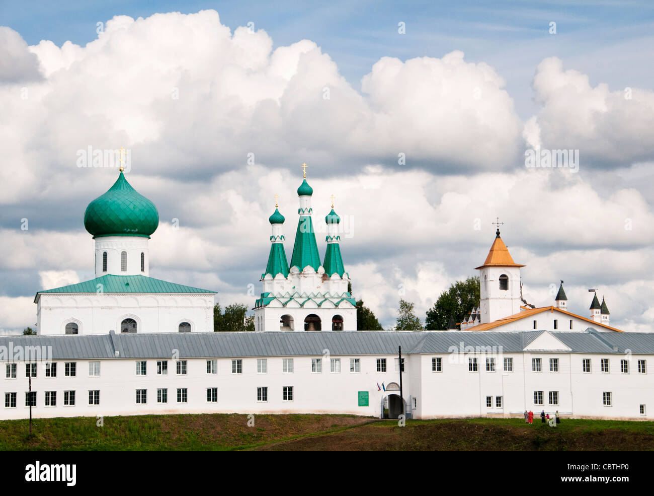 Aleksandro-Svirsky monastero, regione di Leningrado, Russia Foto Stock