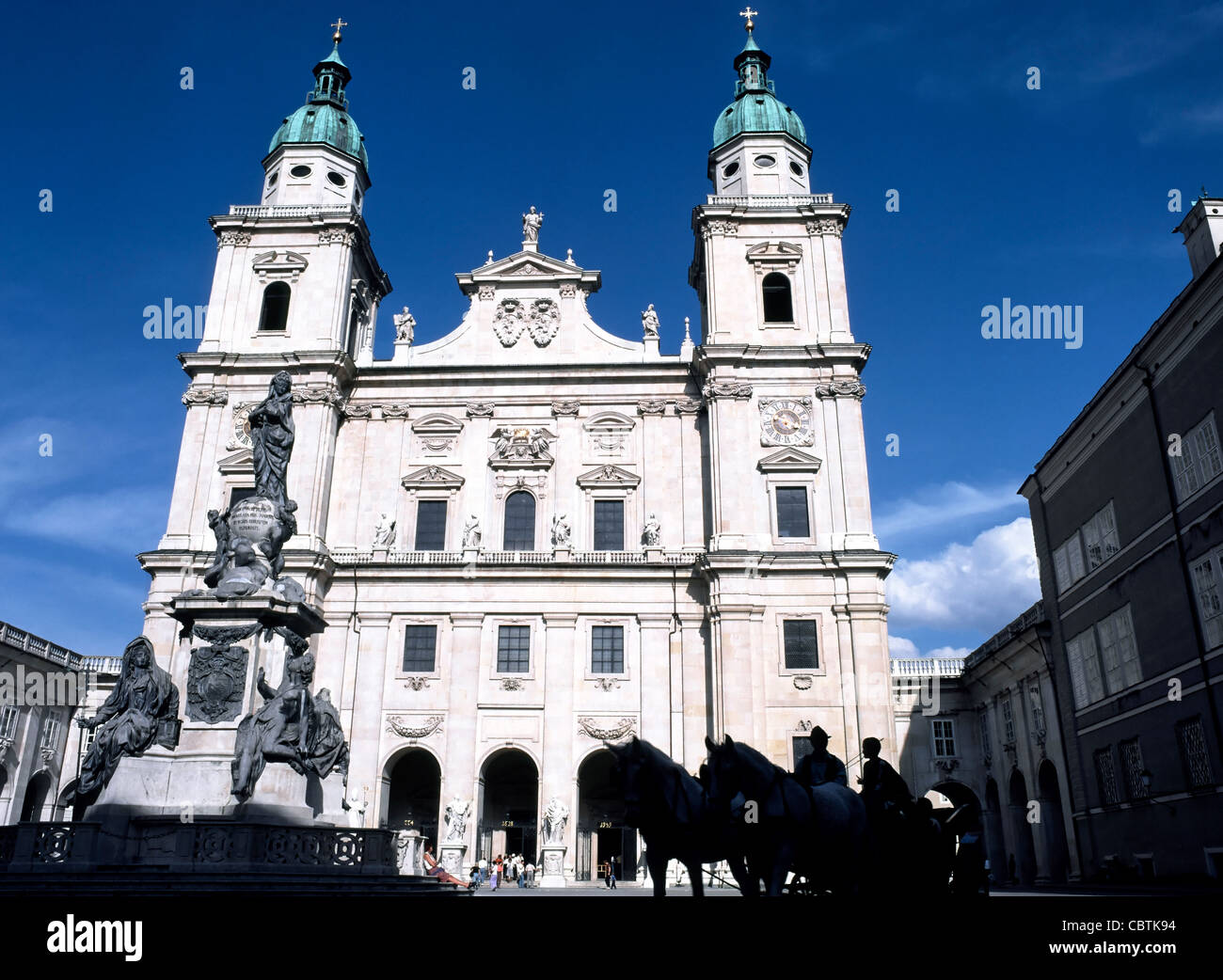 Il Duomo di Salisburgo, Austria Foto Stock
