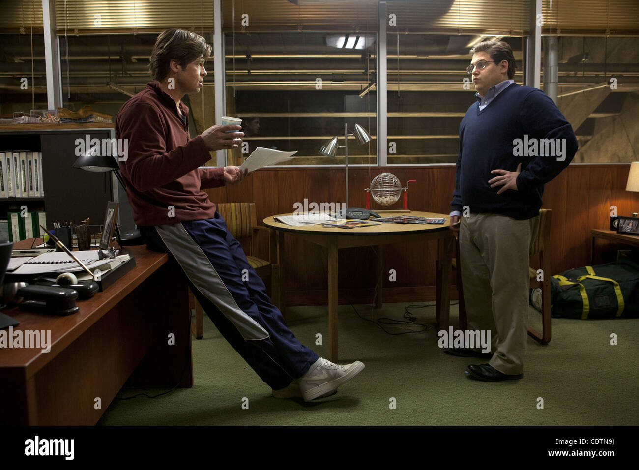 MONEYBALL (2011) BRAD PITT, la collina di Giona Bennett Miller (DIR) 003 COLLEZIONE MOVIESTORE LTD Foto Stock