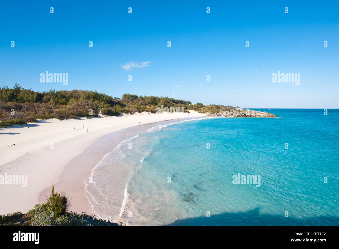 Bermuda. Horseshoe Bay beach, Bermuda. Foto Stock