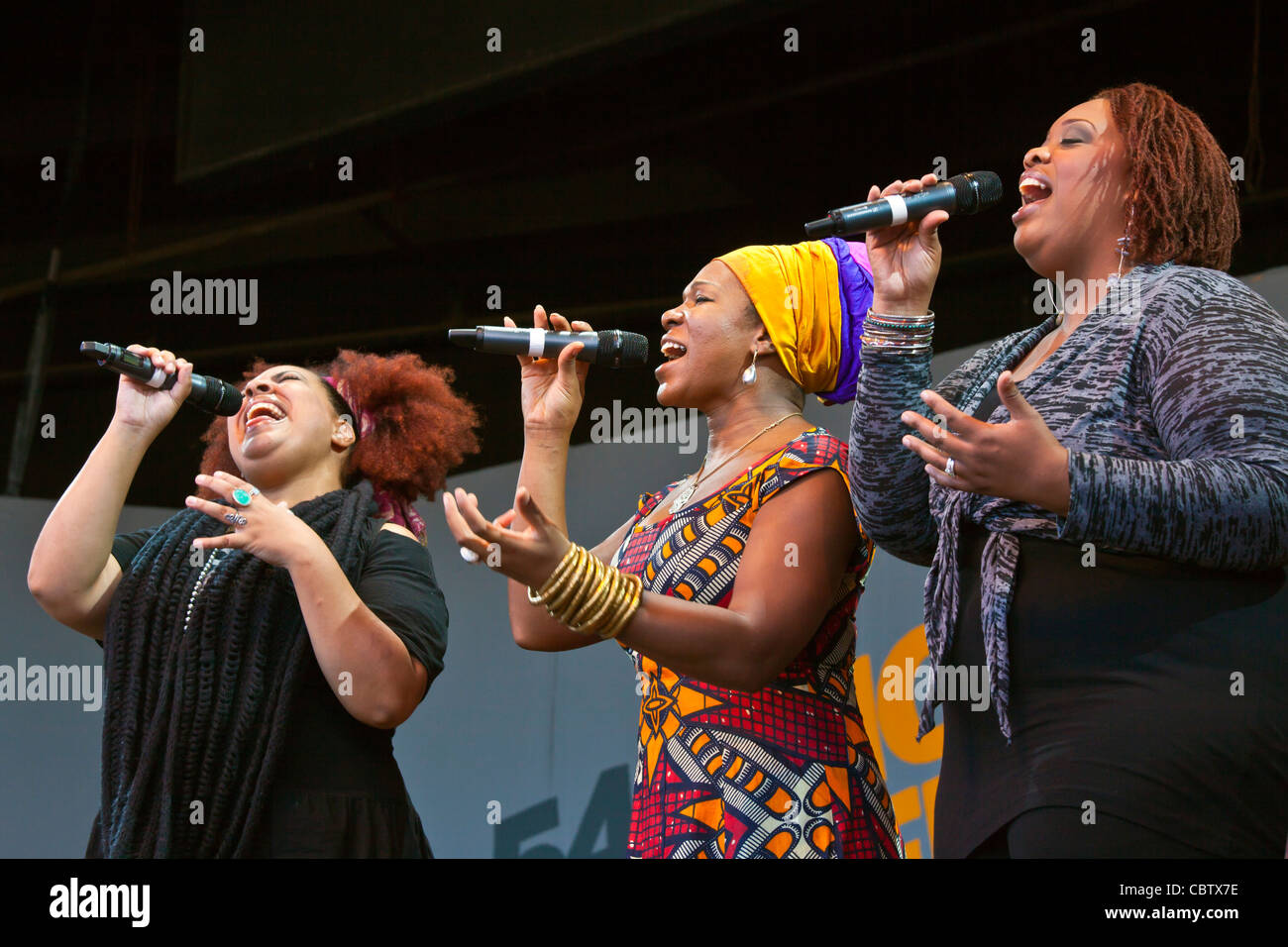 INDIA ARIE esegue su Jimmy Lyons tappa - 54TH MONTEREY JAZZ FESTIVAL 2011 Foto Stock